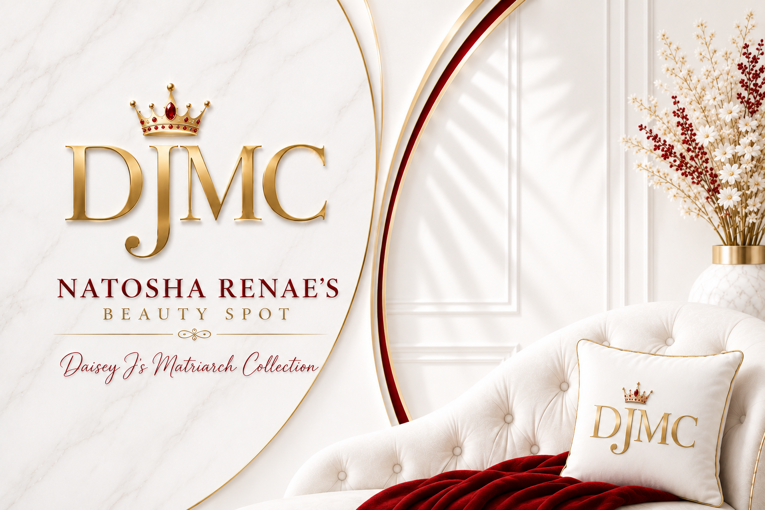 Luxury beauty branding for Natosha Renae's Beauty Spot